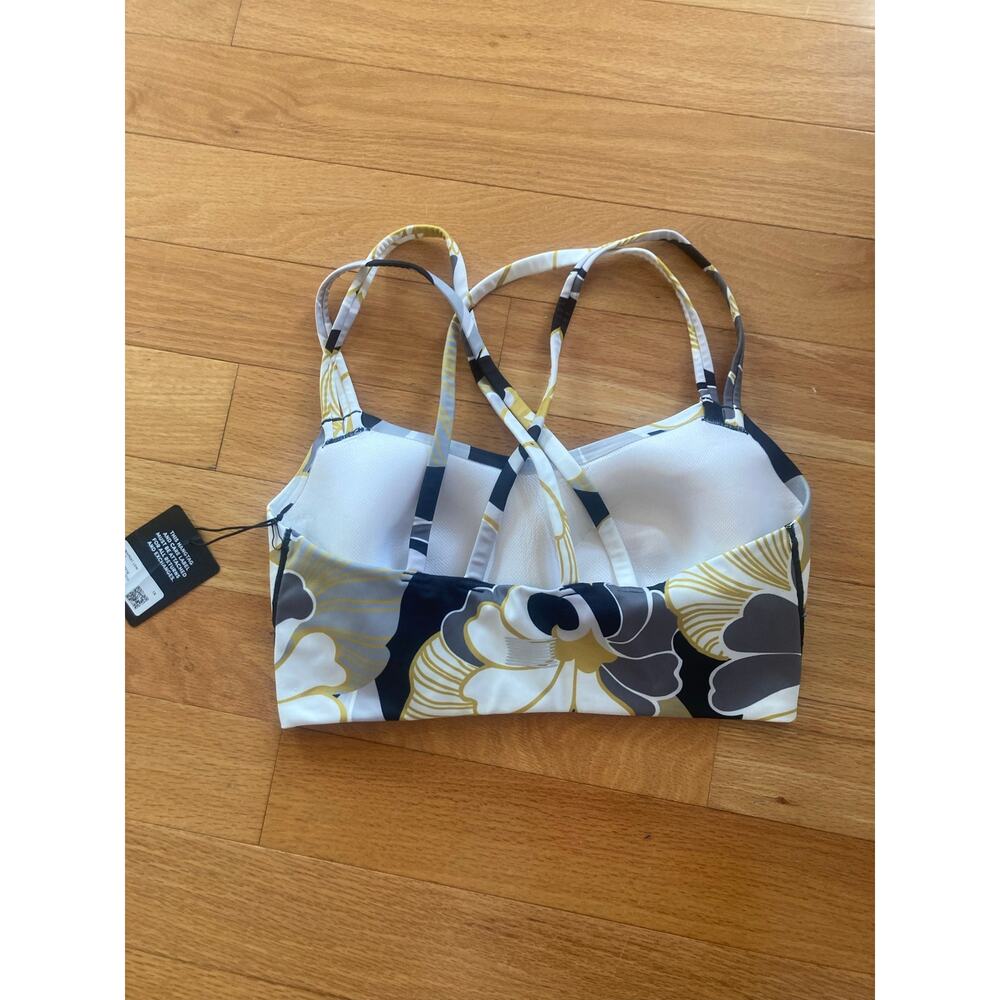 Savage X Fenty On Rhipeat Sports Bra Sweet Olive Yellow Petal Trippin 1X - Picture 5 of 7